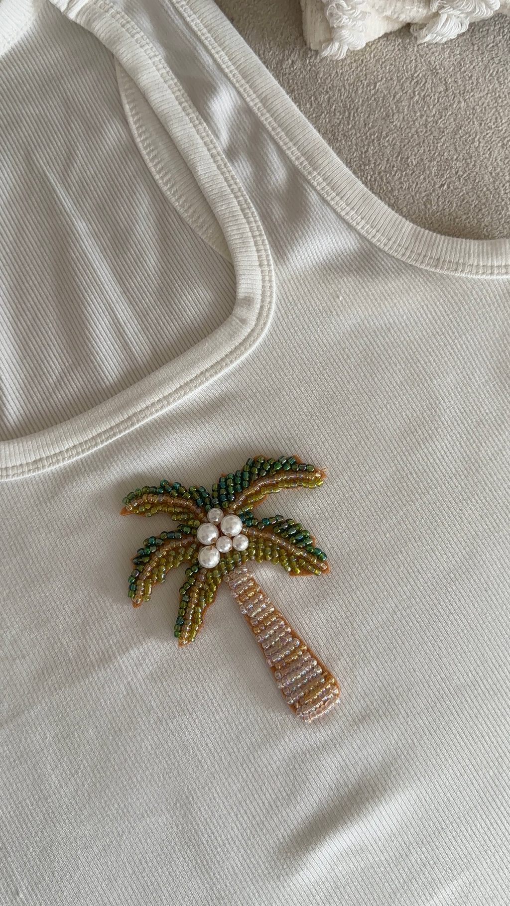 Palm Tree living vest top