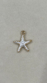 White starfish charm