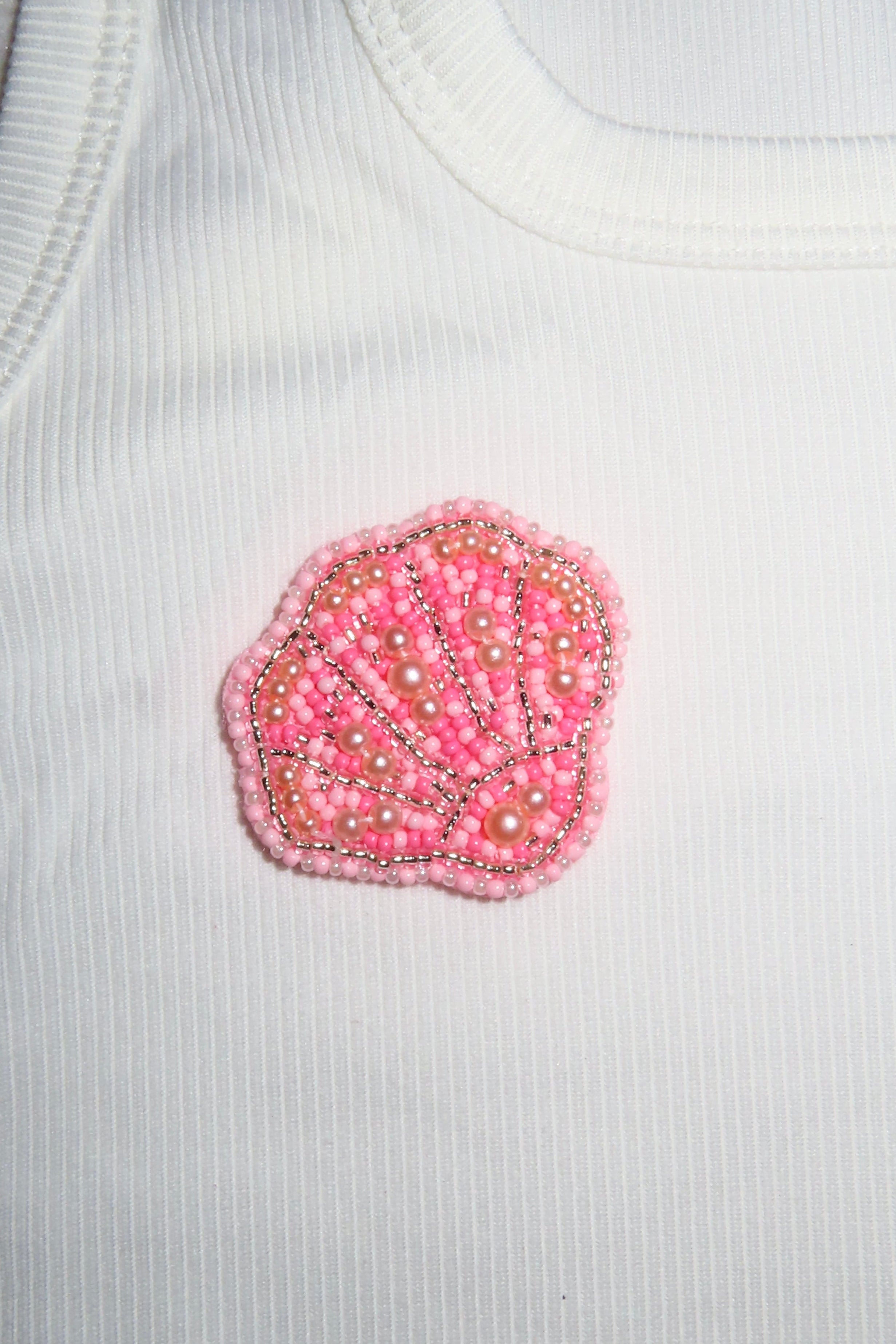Pink shell patch