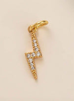 Lightning bolt charm