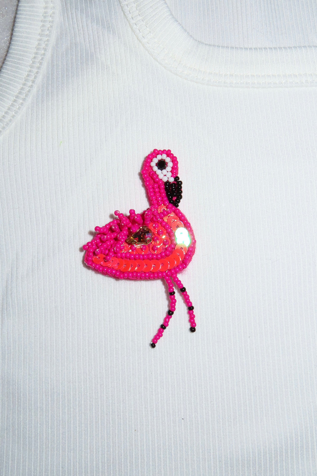 Flamingo patch