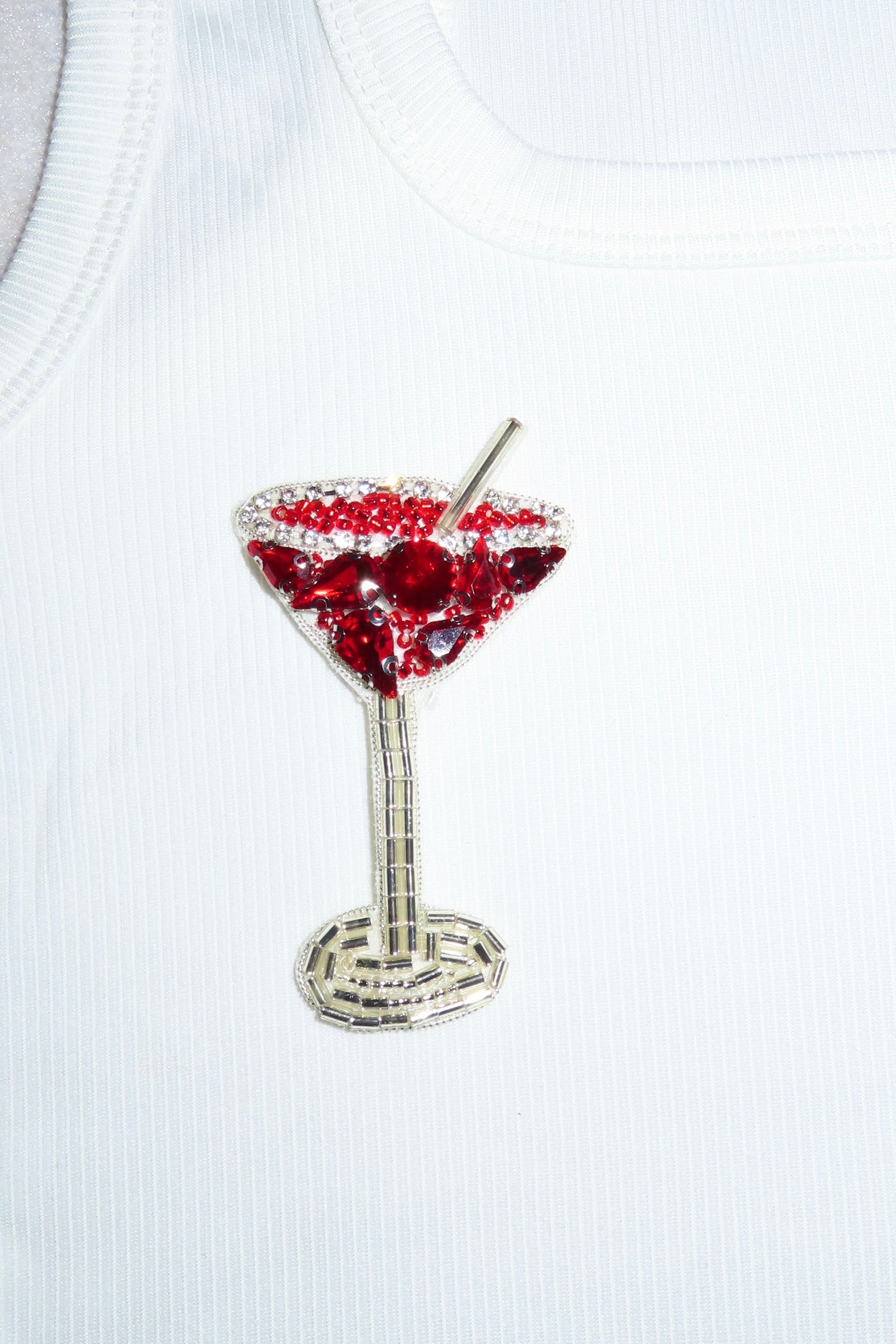 Cocktail glass patch