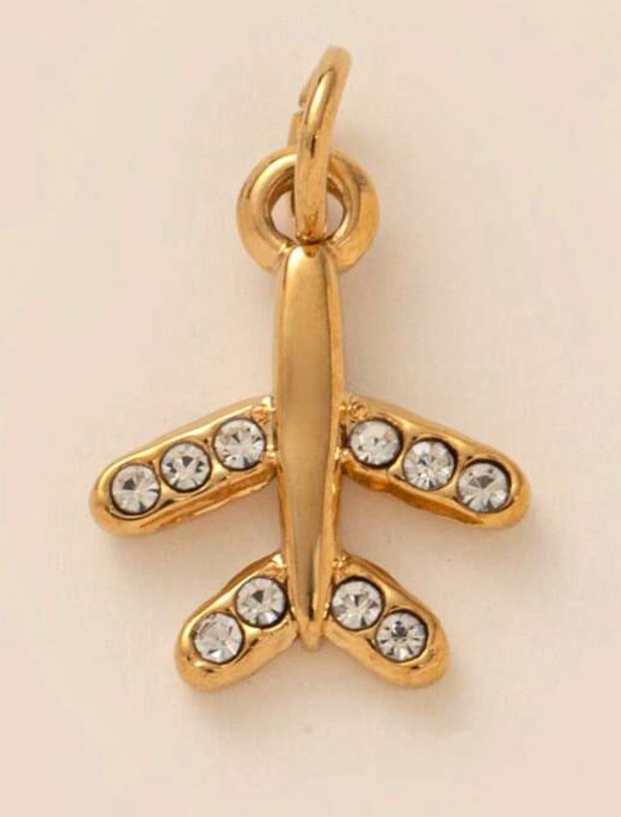 Airplane charm