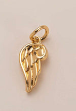 Angel wing charm