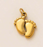 Baby feet charm