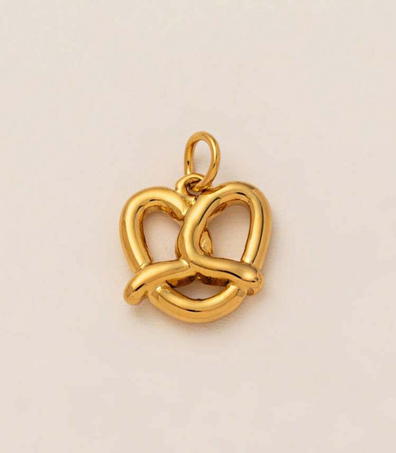 Pretzel charm