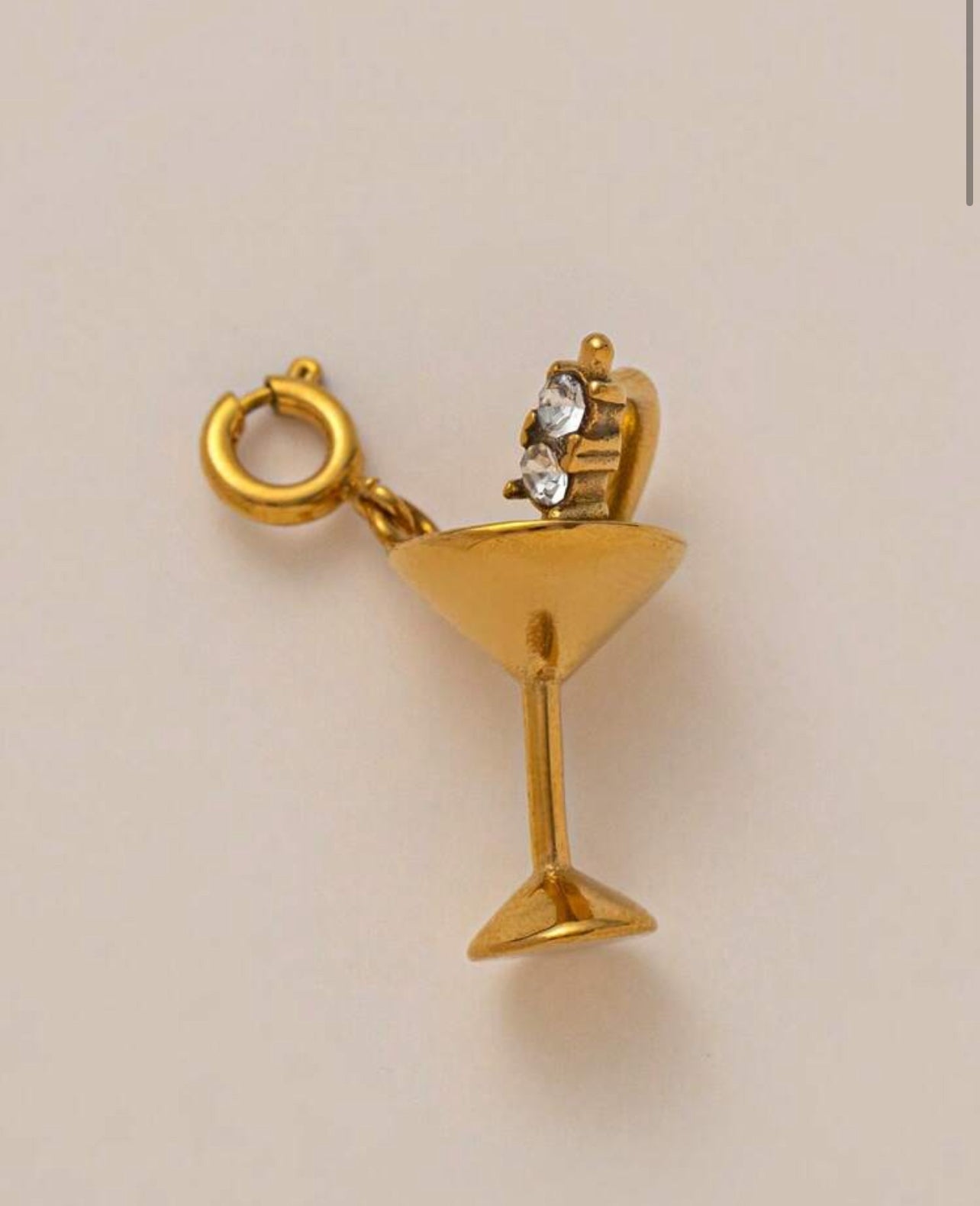 Cocktail charm