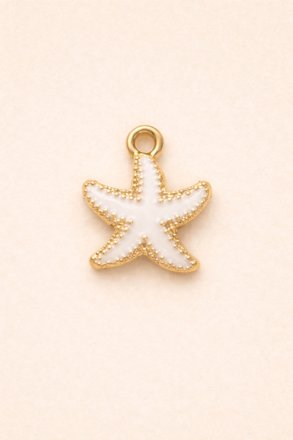 White starfish charm
