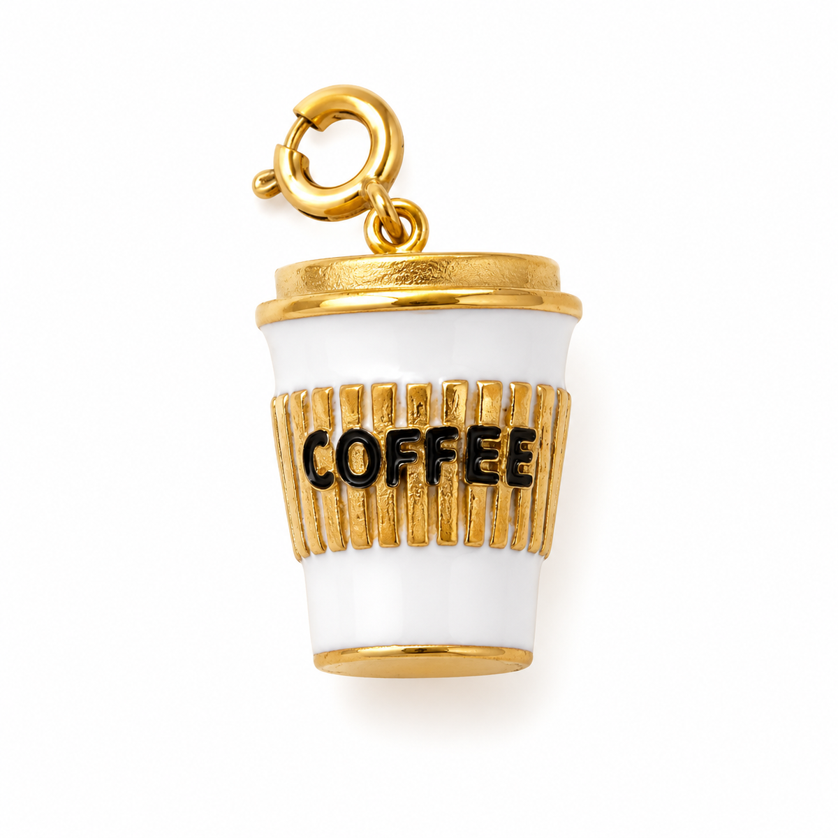 Coffee cup charm