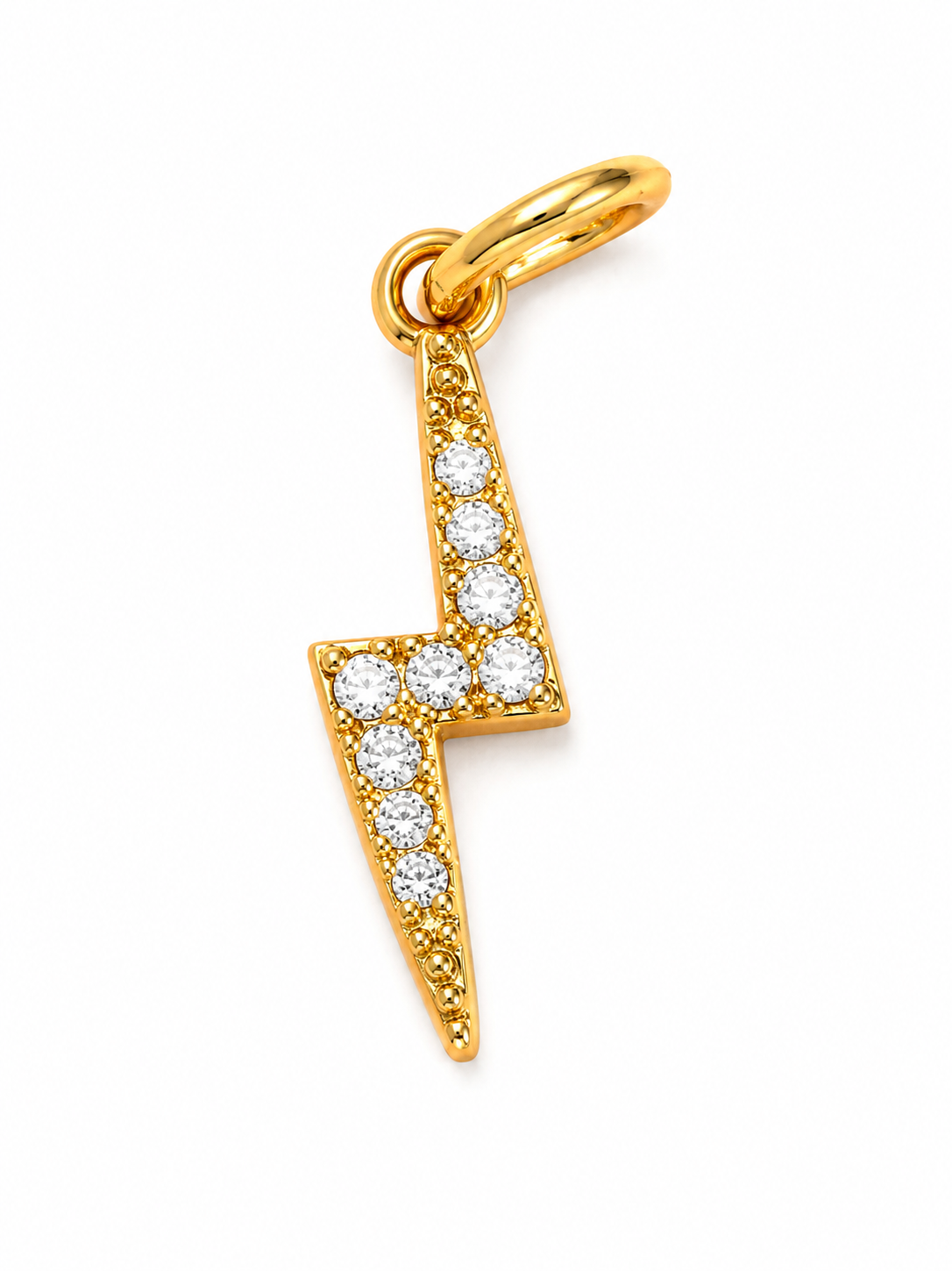 Lightning bolt charm