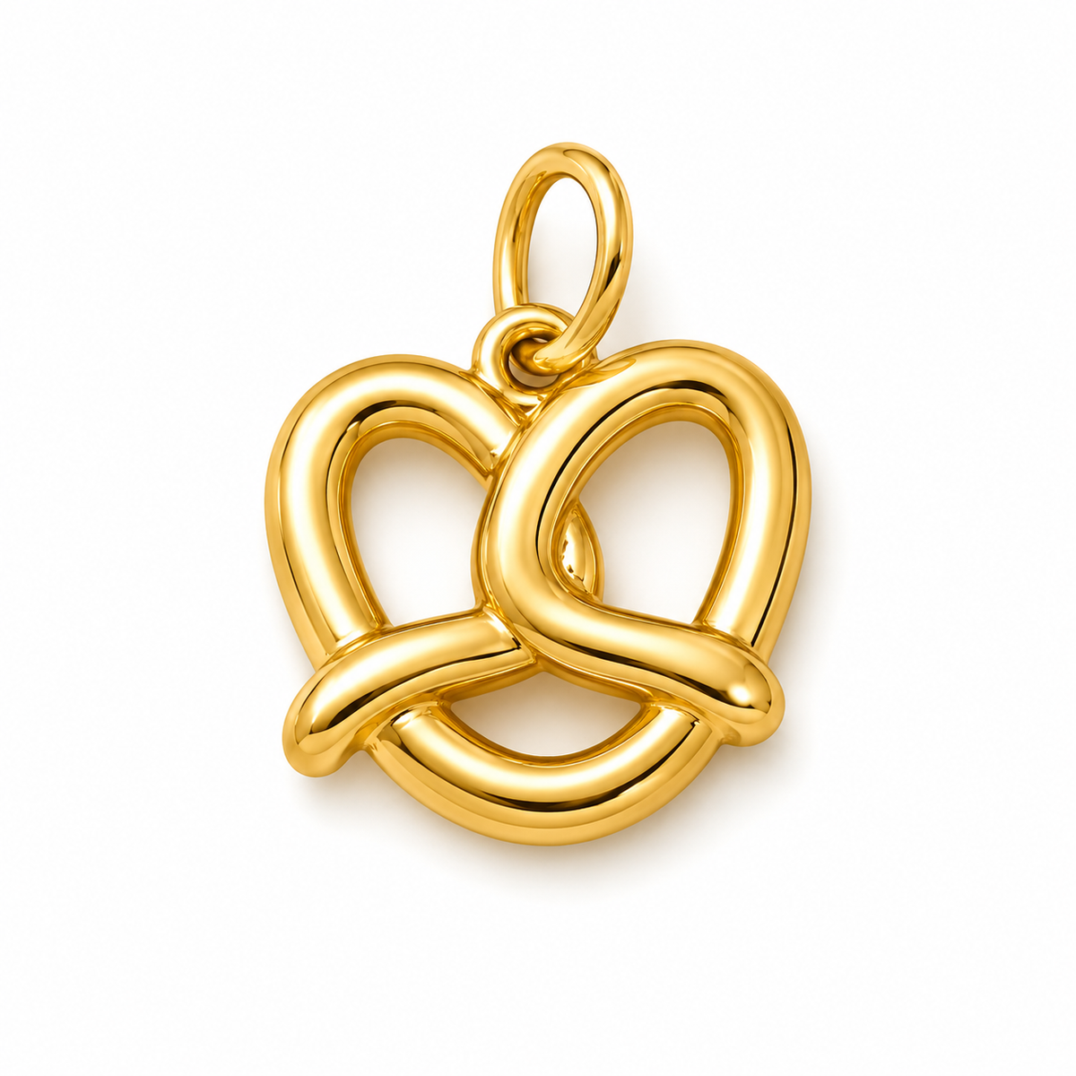Pretzel charm