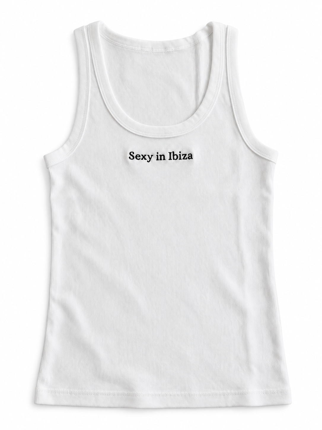 Sexy In Ibiza vest top