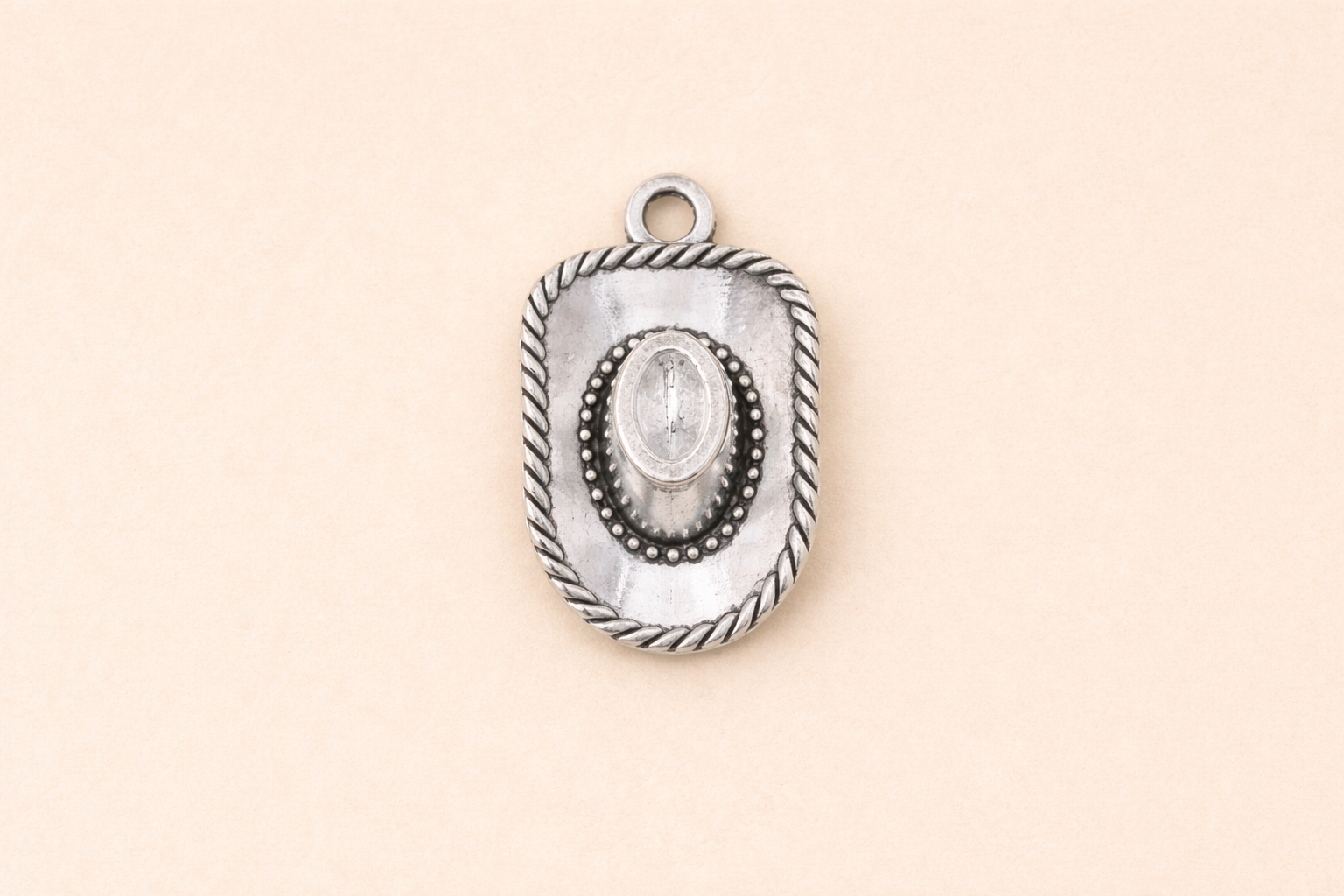 Cowboy hat charm