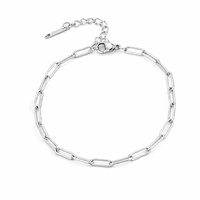 Paper clip bracelet